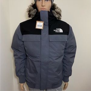 The North Face Men's Gotham II Jacket Down Coat Grey TNF Black S L XL XXL